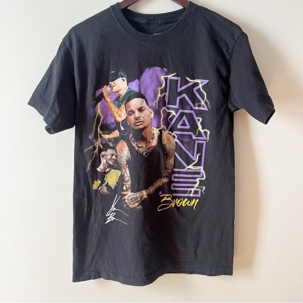 Kane Brown Graphic Print Concert Tee Size Medium Short Sleeves Cotton